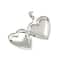 12 Pack: Rhodium Heart Locket by Bead Landing™